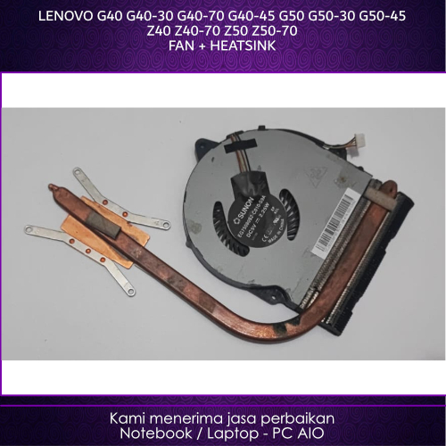 Fan Cooler + Heatsink LENOVO G40 G40-30 G40-70 G40-45 G50 G50-30 G50-45 Z40 Z40-70 Z50 Z50-70 2nd