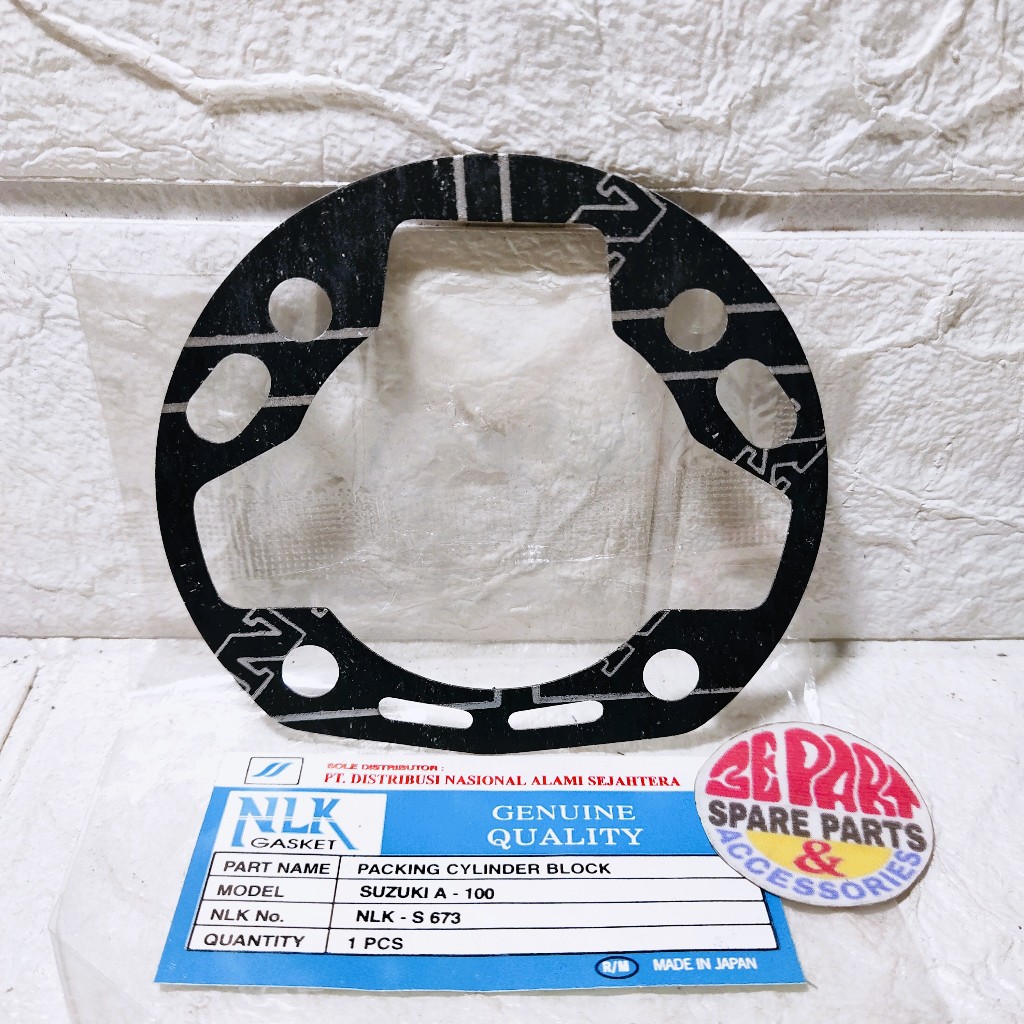 Paking Blok Boring A100 Perpak BB Blok seher Suzuki A100