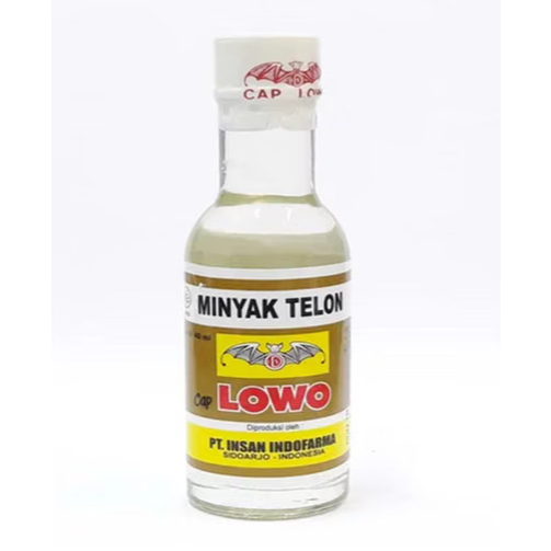 Minyak Telon cap Lowo Botol Kaca
