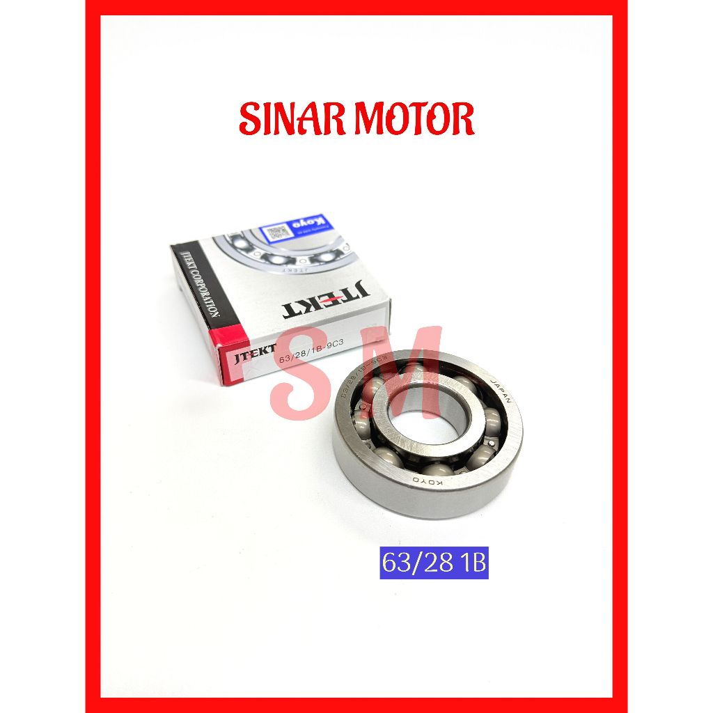 BEARING 63/281B KOYO 63/28 1B 28x68x17