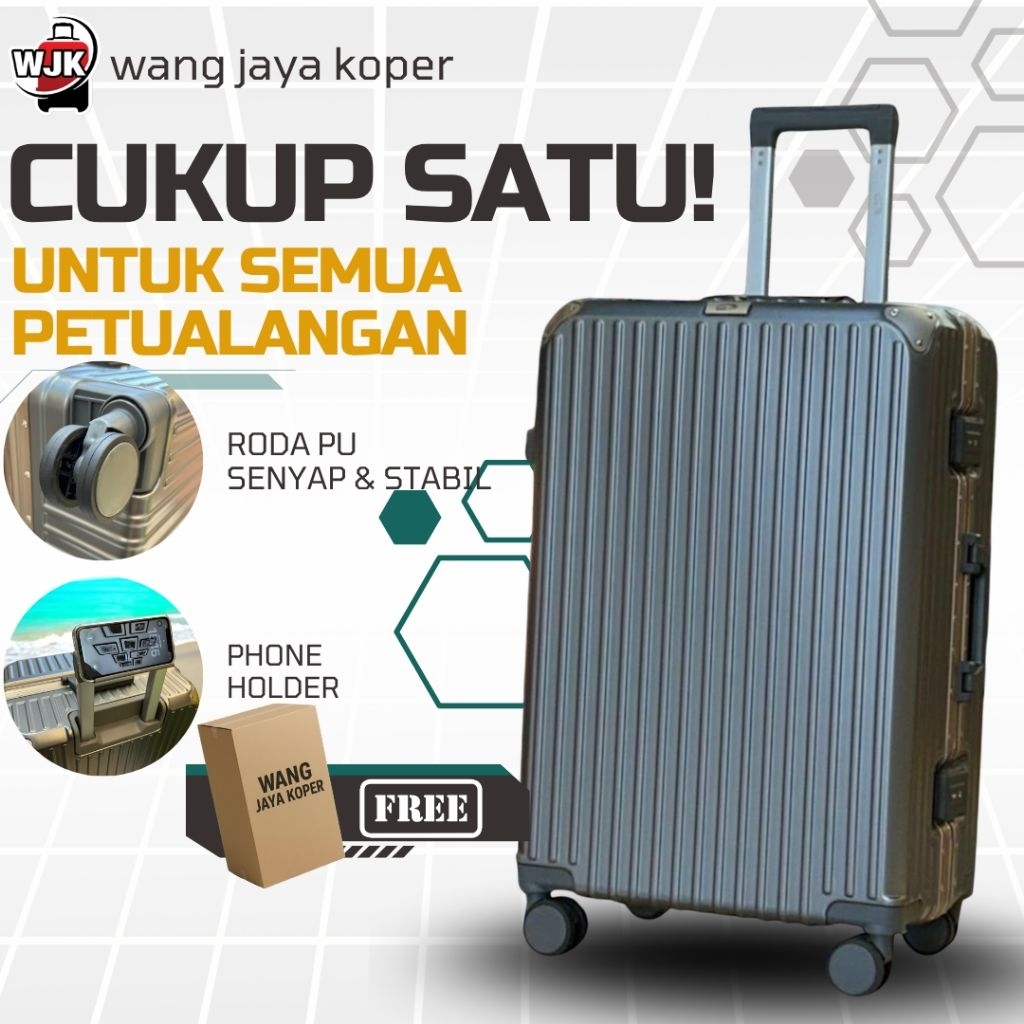 Koper size 20 inch dan 24 inch bahan polycarbonate