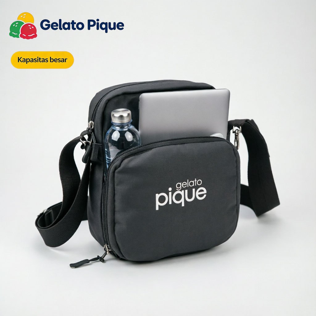 Gelato Pique Tas Bahu Wanita Stylish Tas Wanita Elegan untuk Pesta dan Kondangan