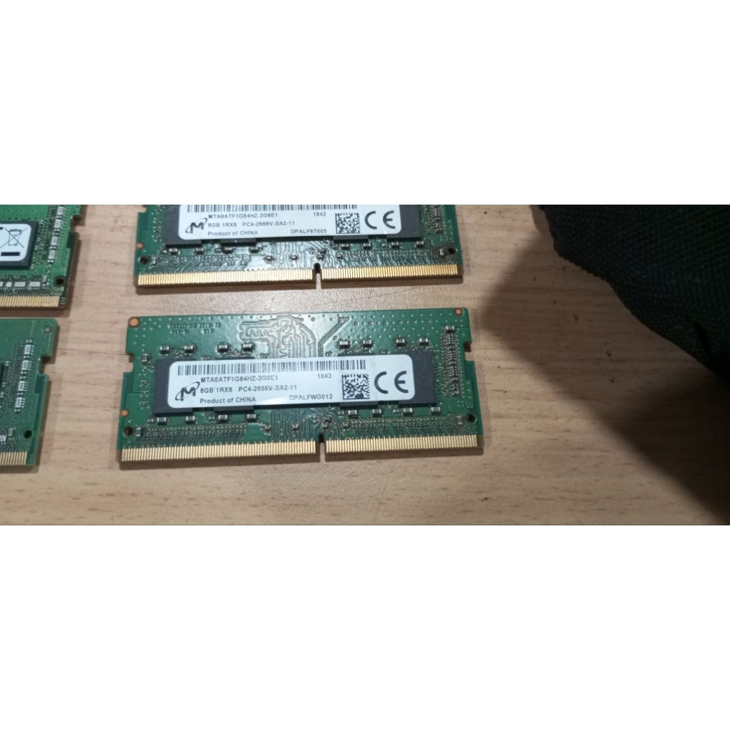 RAM Laptop sodim DDR4 8GB PC4-2666 (Merk Micron)