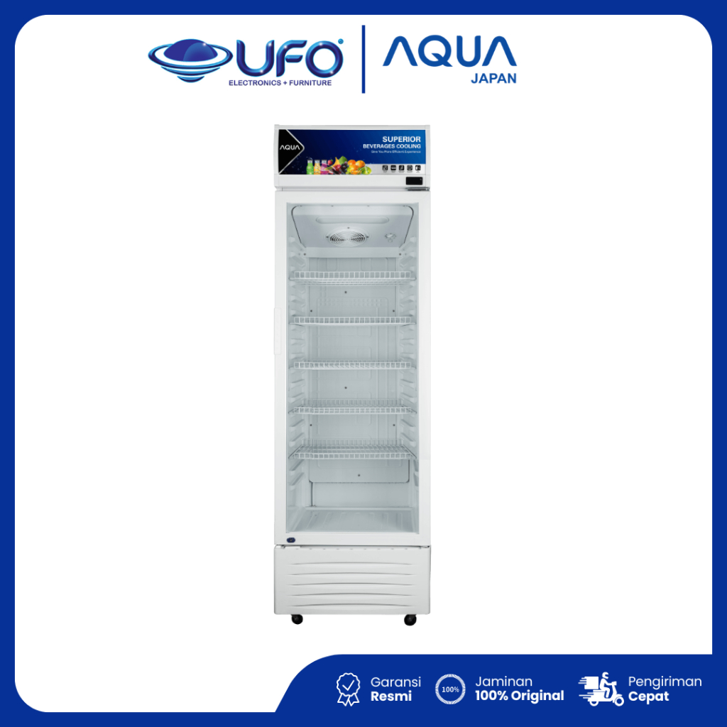 AQUA Showcase AQB341CS 1 Pintu 328 Liter