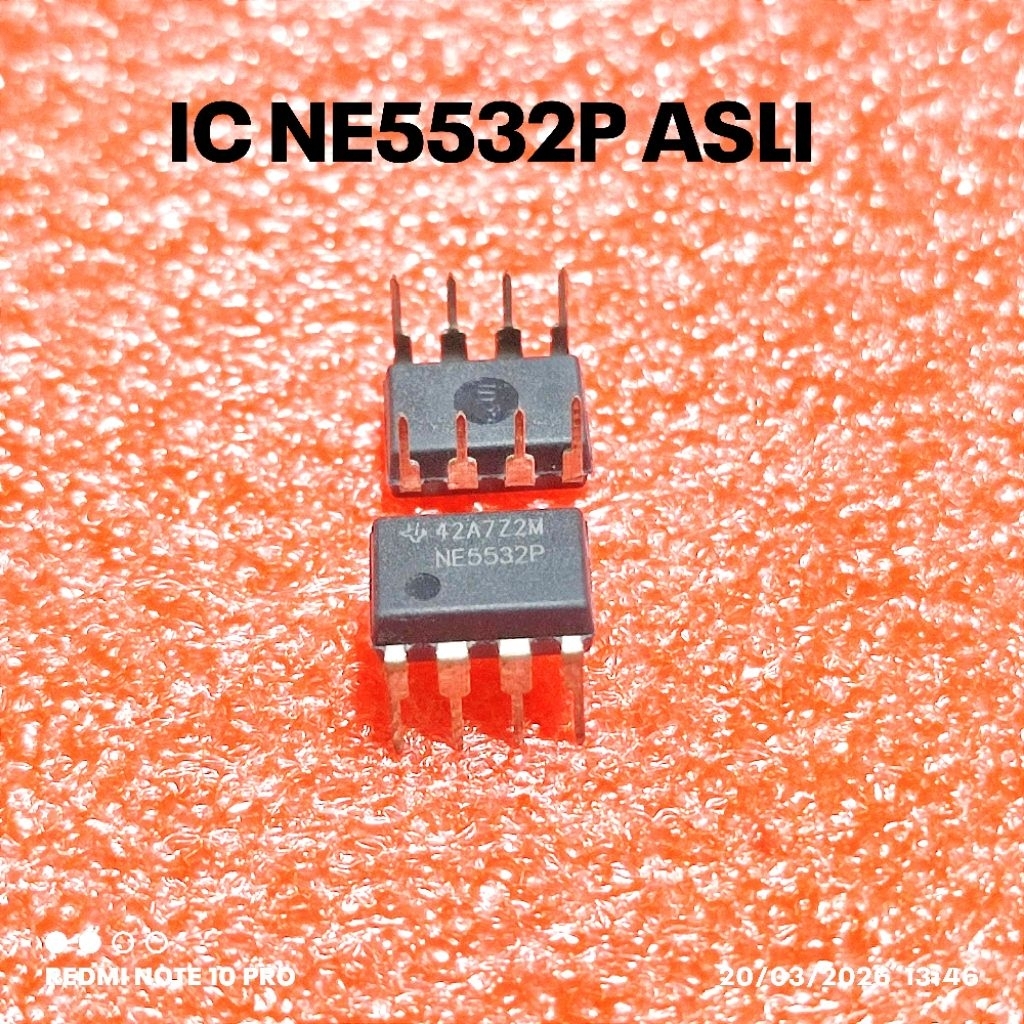 IC NE5532P NE5532 P NE 5532 P ASLI TEXAS