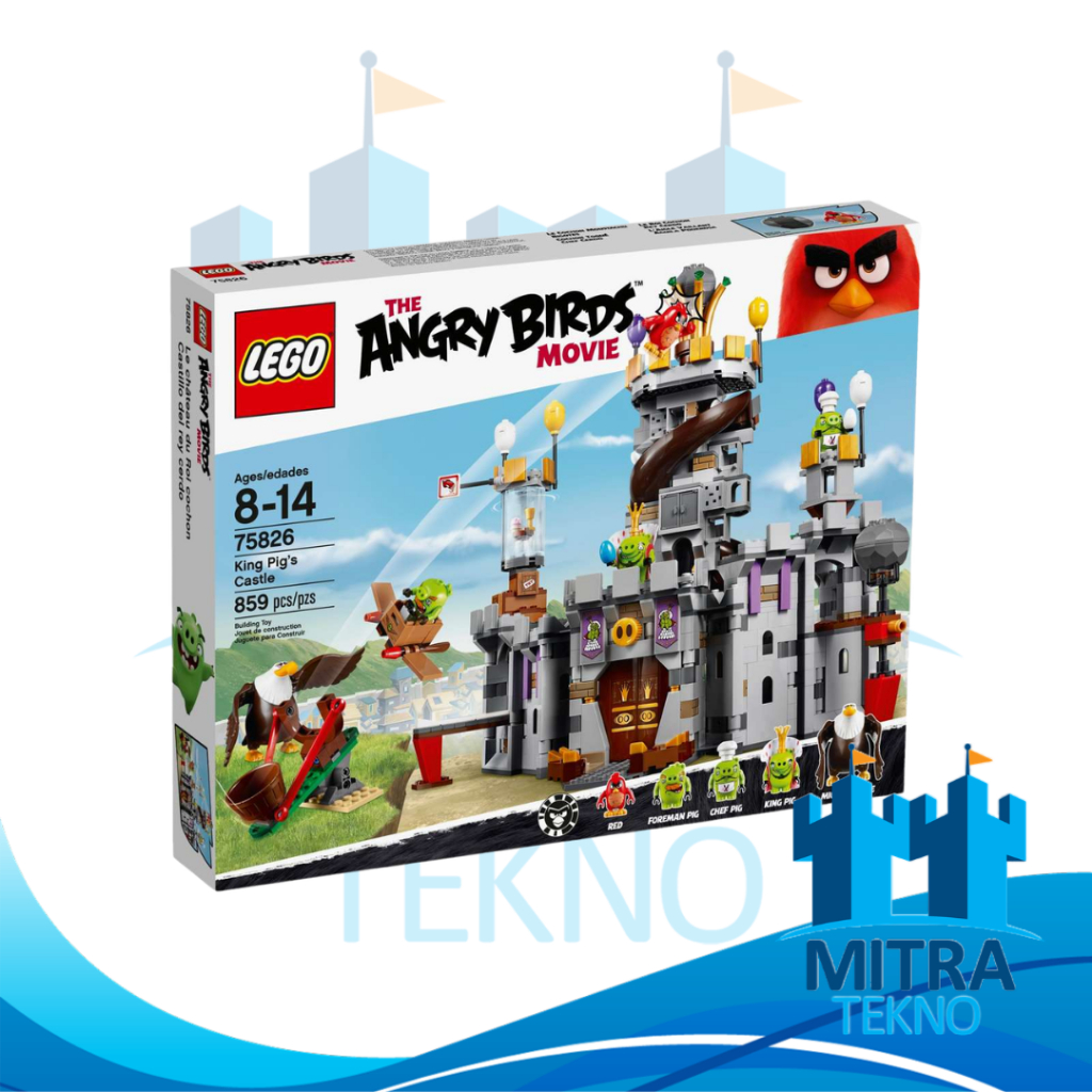 LEGO Angry Birds 75826 - King Pig's Castle