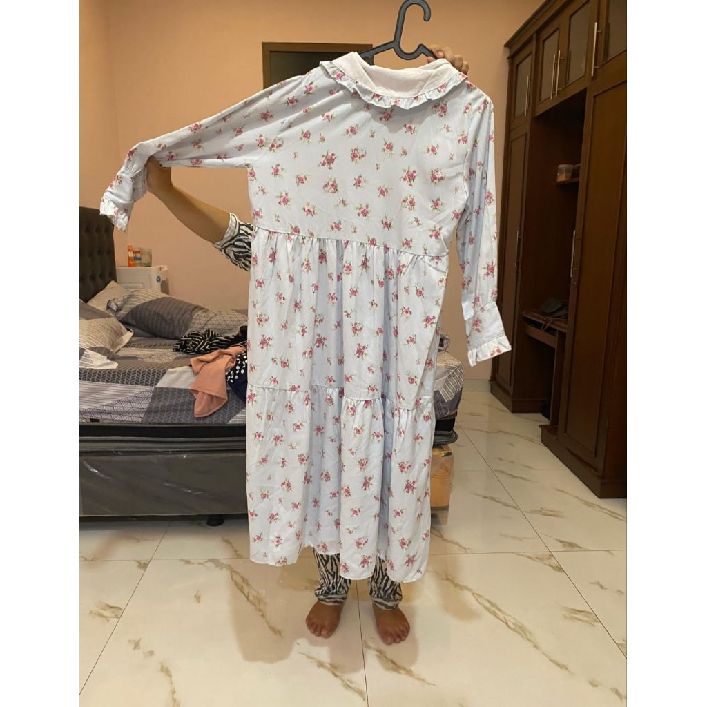 gaun gamis wanita muslim preloved