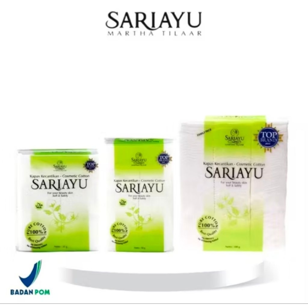 SARIAYU 100gr Kapas Wajah Kecantikan