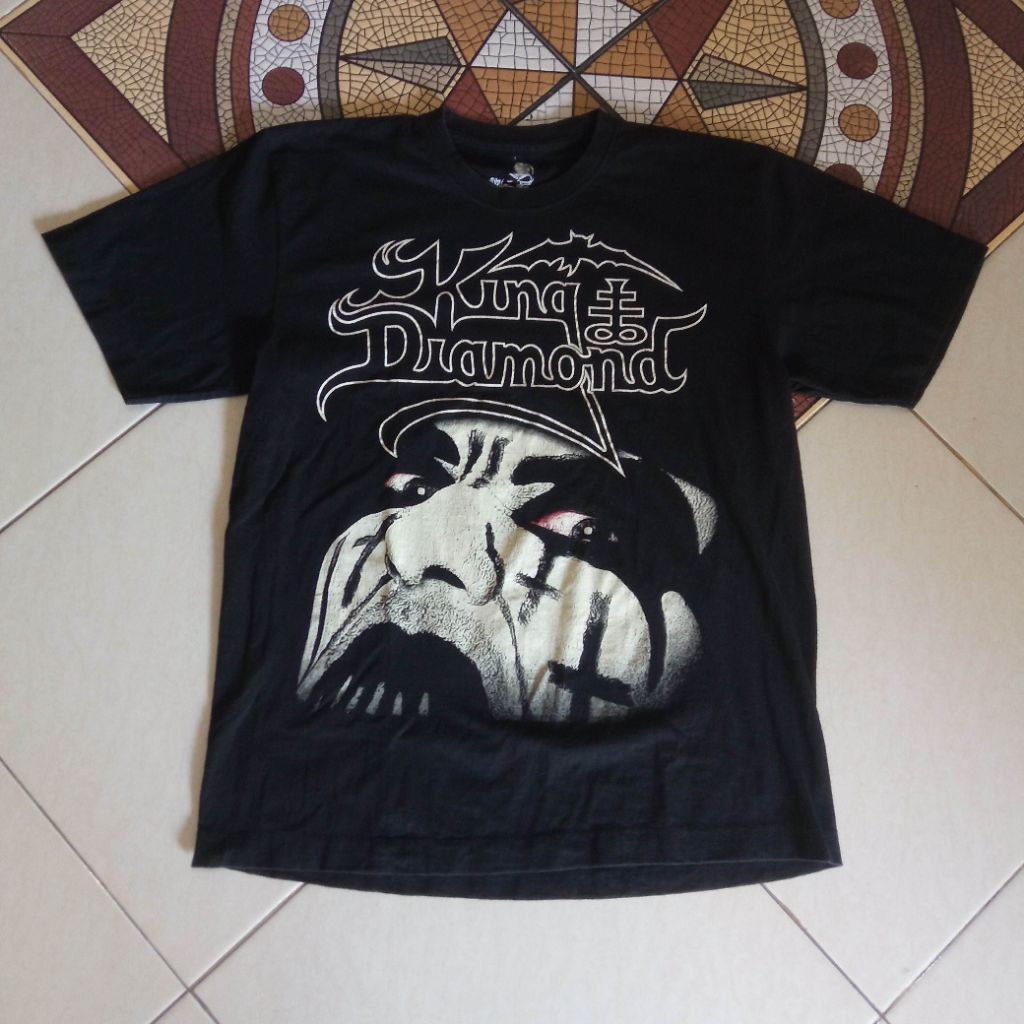 Tshirt Kaos Band King Diamond Vintage Single Stitch