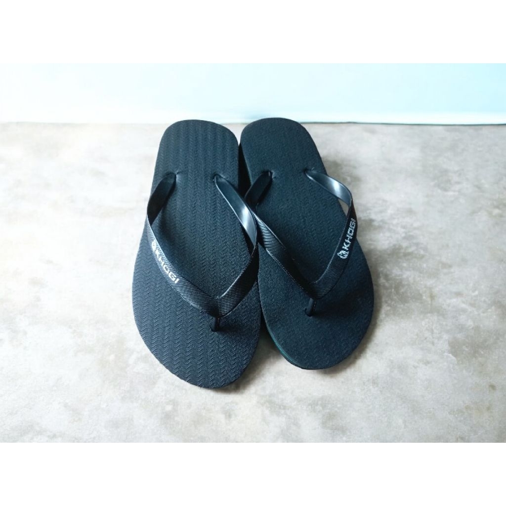 Sandal Jepit Pria Wanita Polos Desain Kekinian, Nyaman Dior isi bahan lentur kuat segala cuaca