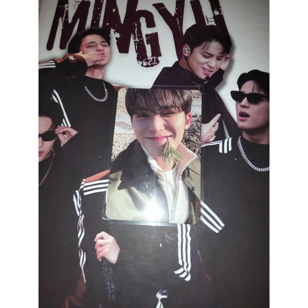 Pc Mingyu FTS Path (Mingyu mbek) Photocard Seventeen Mingyu