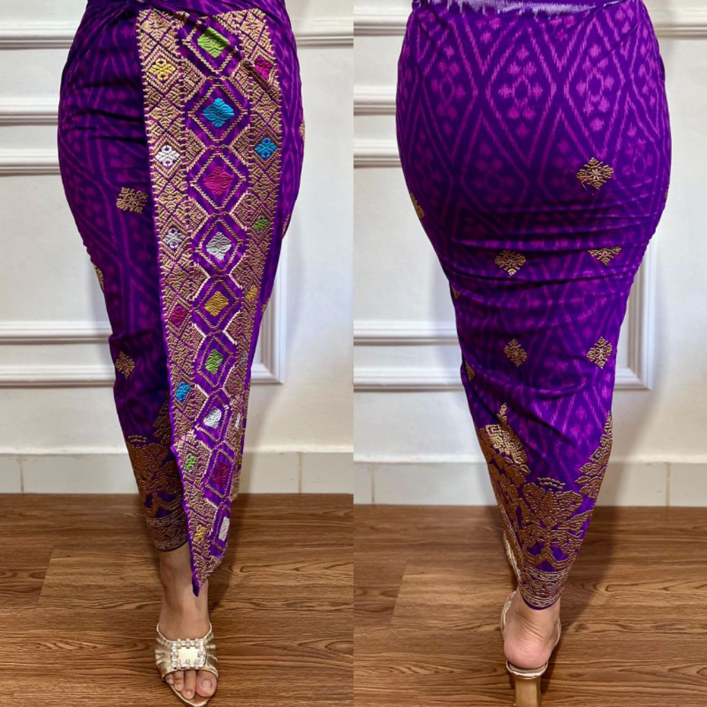 Kamen endek lasem tumpal