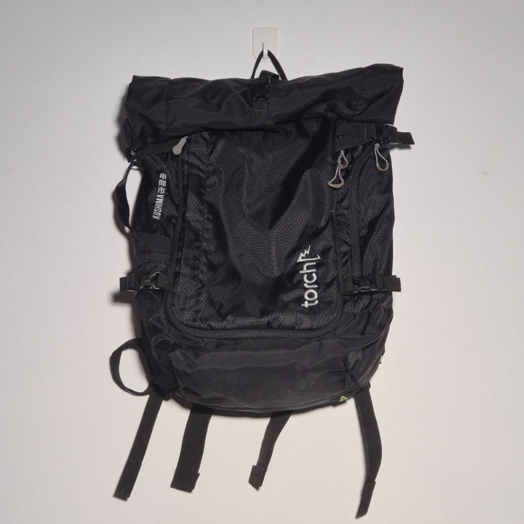 Preloved Torch Kushima Backpack 35L Black