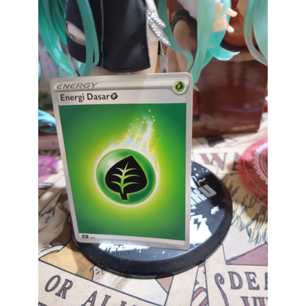Energi Dasar Daun/Grass - Set Starter Deck V - Pokemon TCG Indonesia