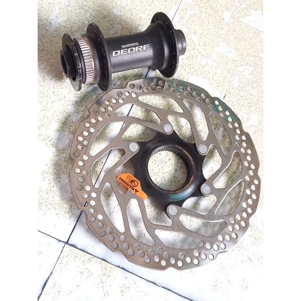 Hub depan TA 15x100 shimano Deore