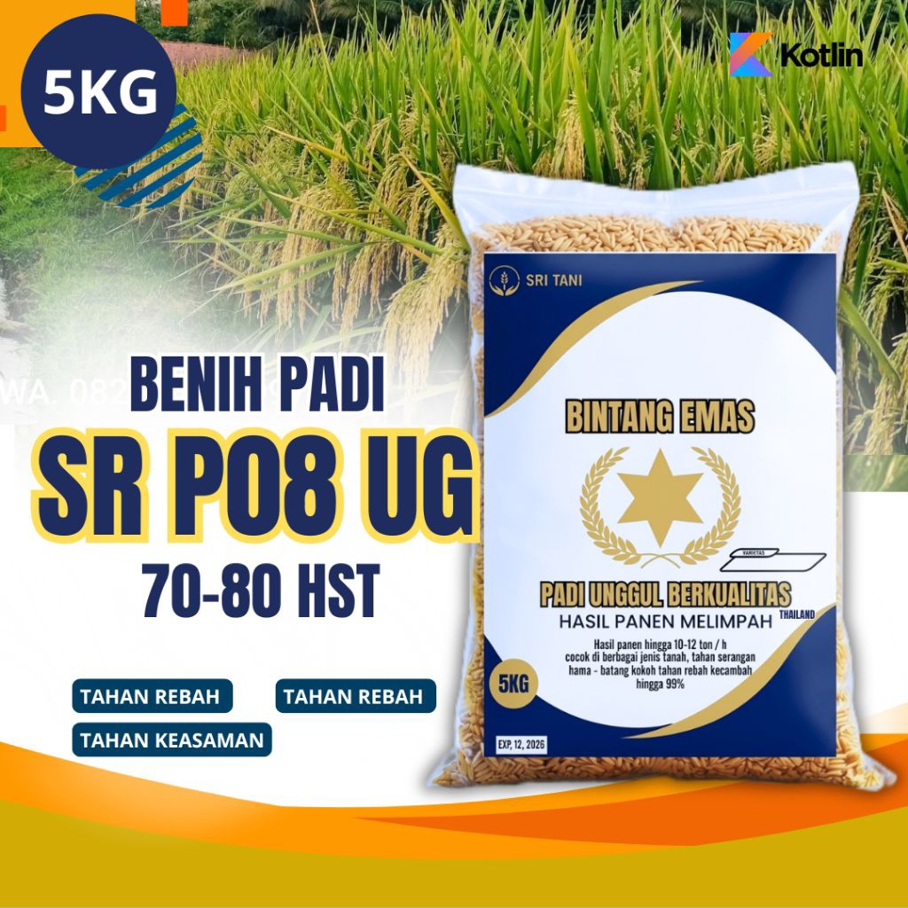 BENIH PADI GENJAH SR PO 5KG
