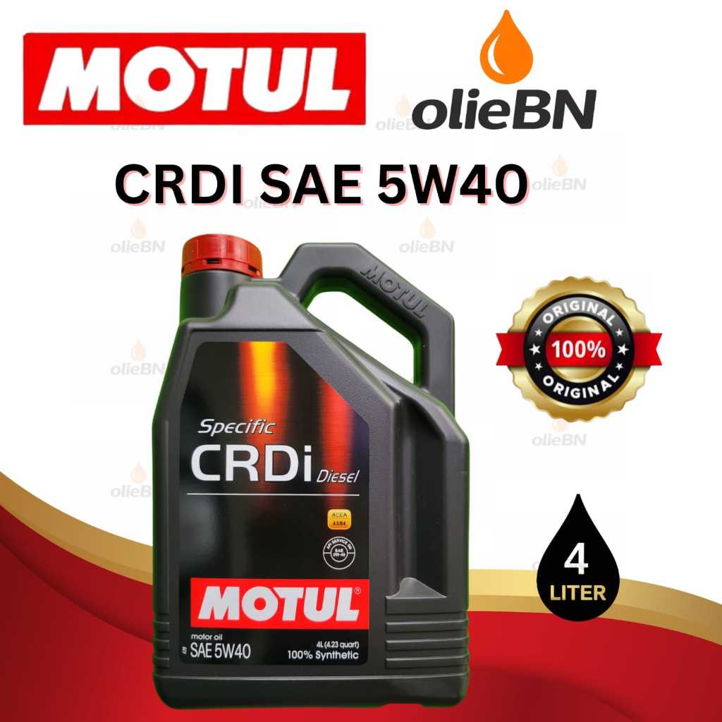 MOTUL CRDI 5w40 diesel galon / 4 Liter