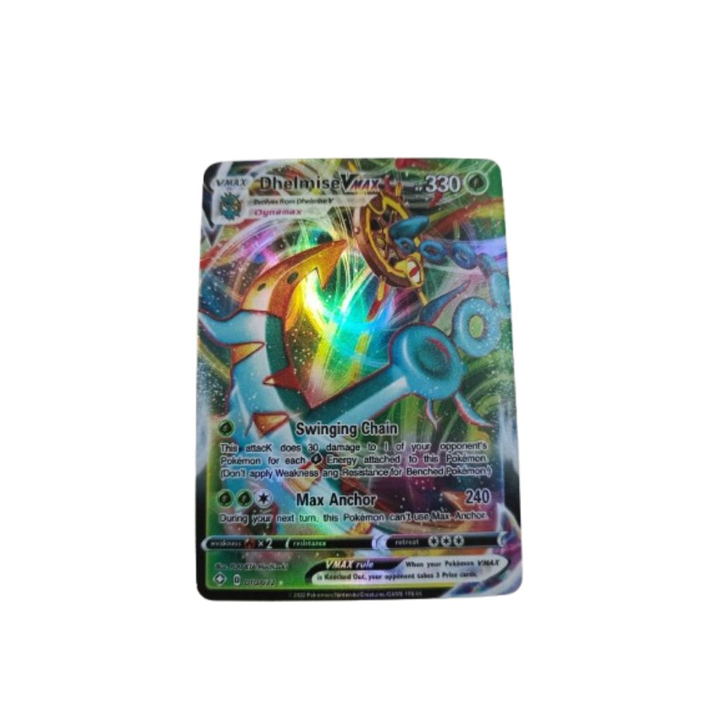 Termurah | Kartu Pokemon Dhelmise Vmax