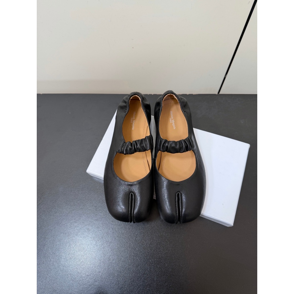 New Maison Margiela MM6 Margiela Tabi Mary Jane Split-Toe Shoes Ballet Flats