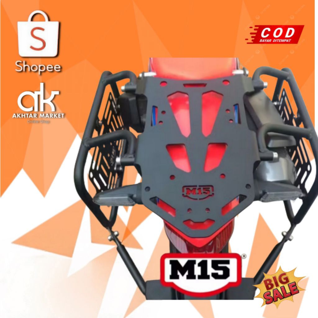 M15 Rak Atas Top Rack Honda CRF 250 Really / 17" 22"