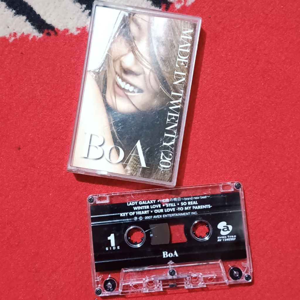 BoA - Made in 20 (Kaset Tape Pita)