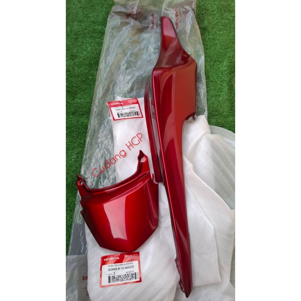 Cover Body R & Cowl RR CTR Red Maroon Cover Body Kanan & Cover Sambungan Body Belakang CB 150R Old 2