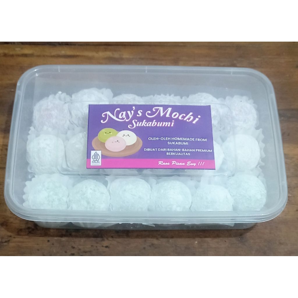 PROMO Nay's Mochi Sukabumi---- original (isi 18 pcs)
