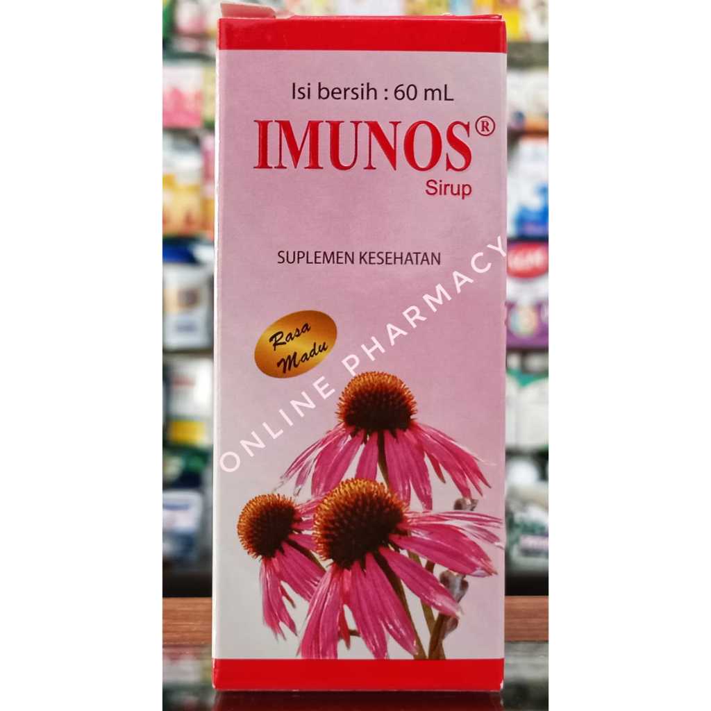 IMUNOS PLUS SYRUP 60 ml Sirup Vitamin Daya Tahan Tubuh Imunitas Anak