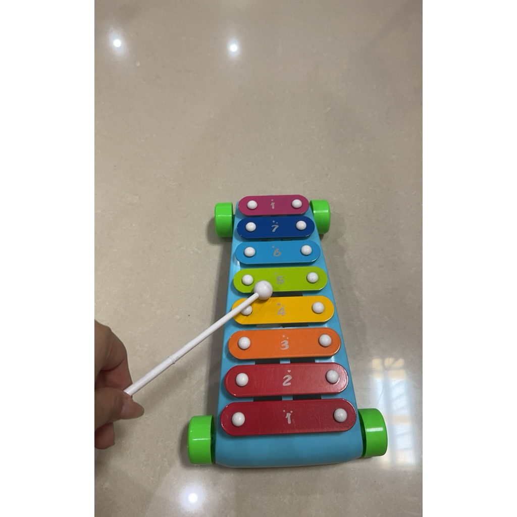 preloved mainan xylophone manual