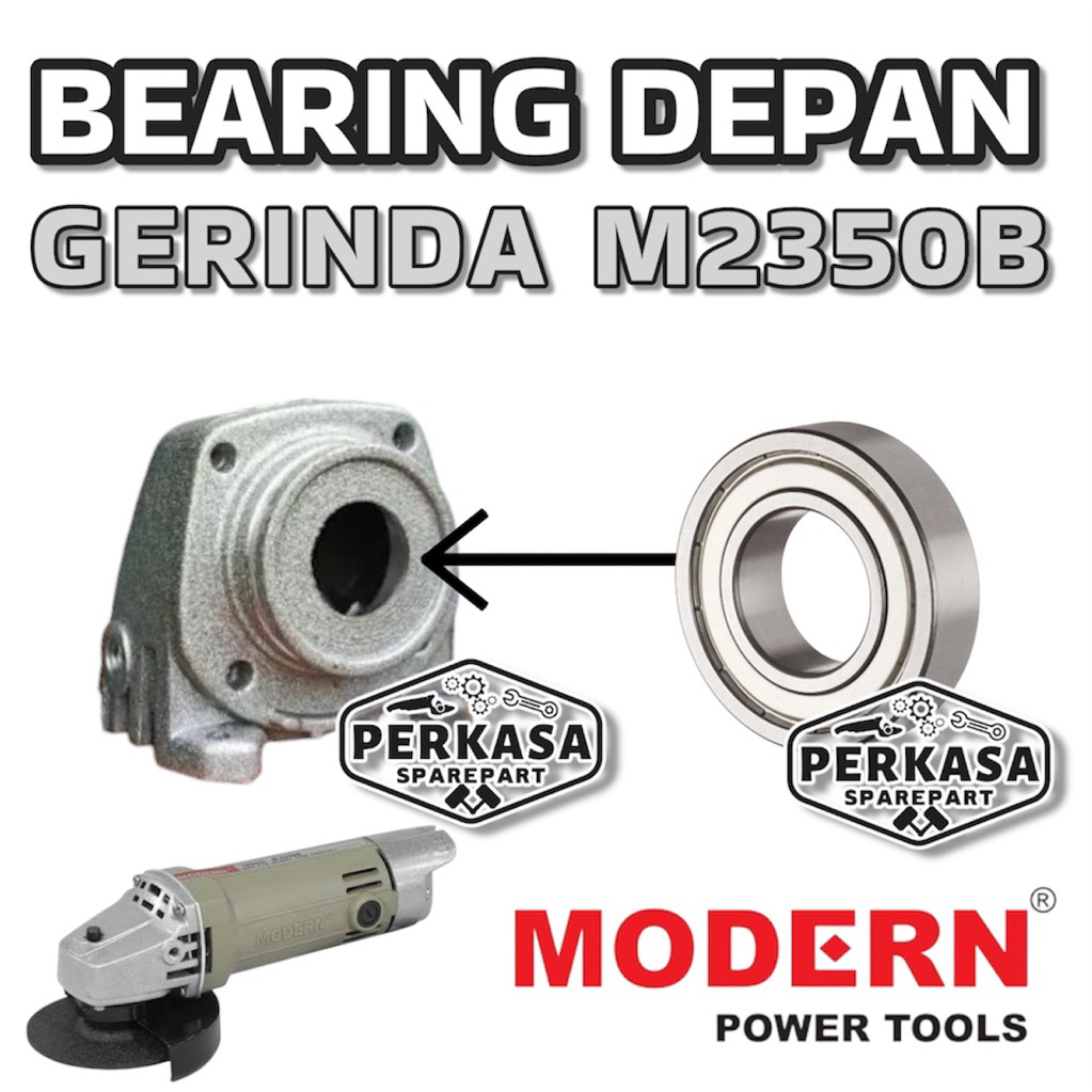 BEARING DEPAN KEPALA GERINDA MODERN M2350B LAHER KLAHER LAHAR LAHAR DEPAN KEPALA DI SPINDLE AS GERIN