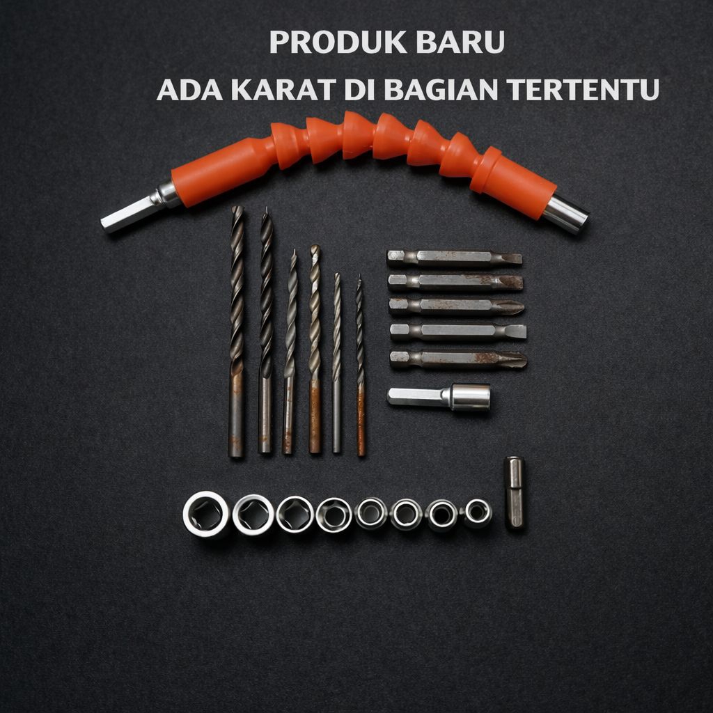 Set Mata Bor & Obeng Lengkap | Aksesori Bor Serbaguna – Produk Baru