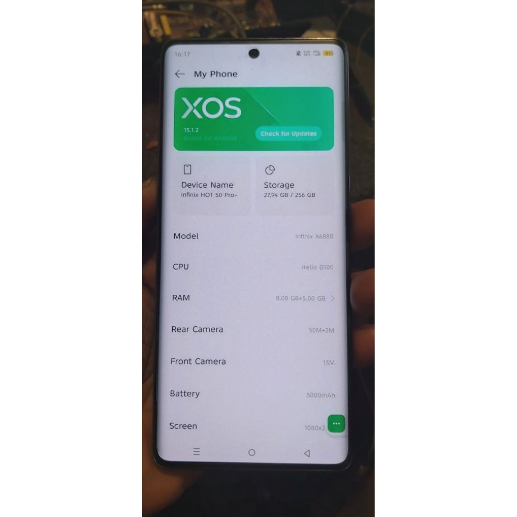 Infinix 50pro+ 8/256