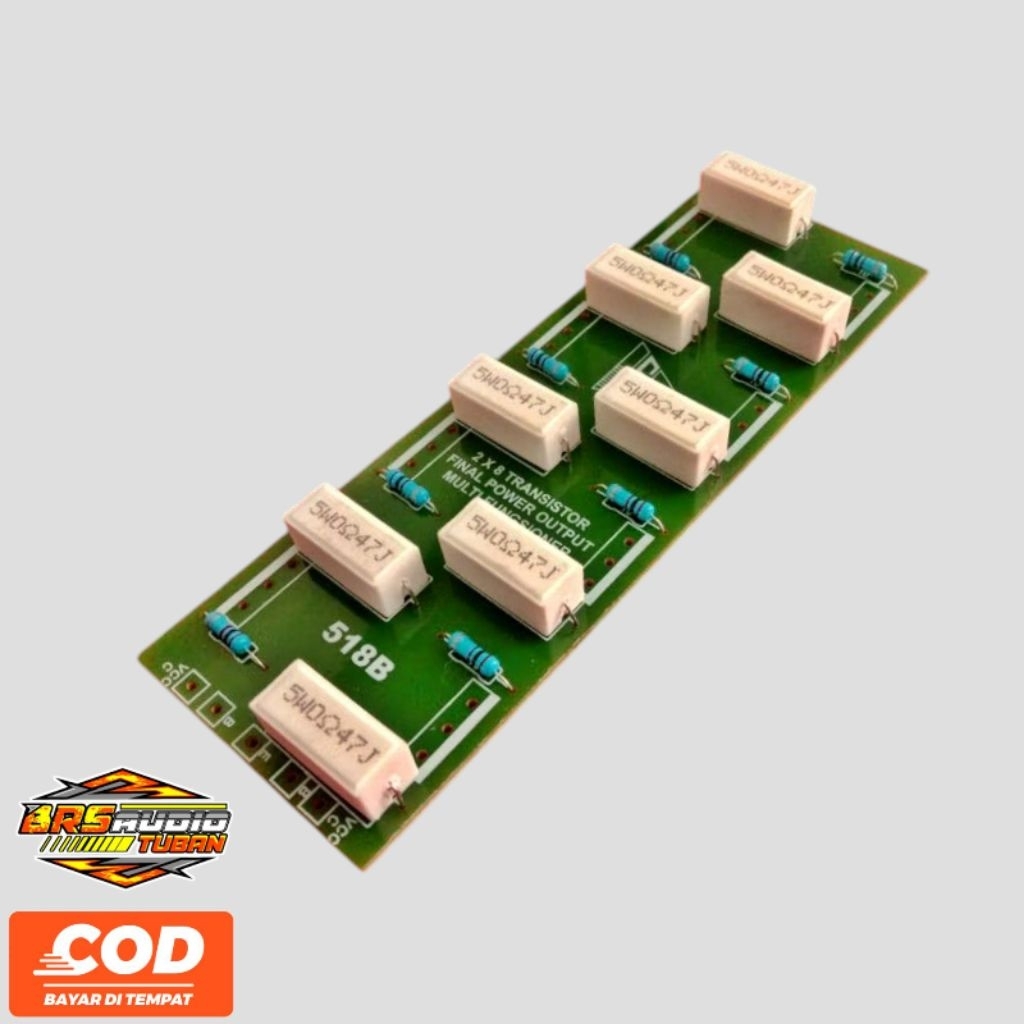 PCB LINE FINAL 4 SET SANKEN TOSHIBA NJW MJL