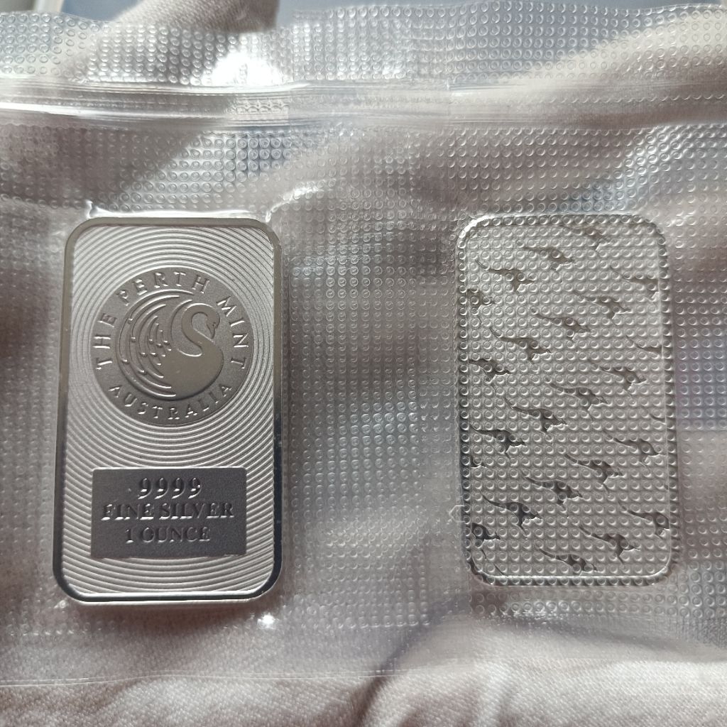 Perak Perth Mint 1oz Fine Silver