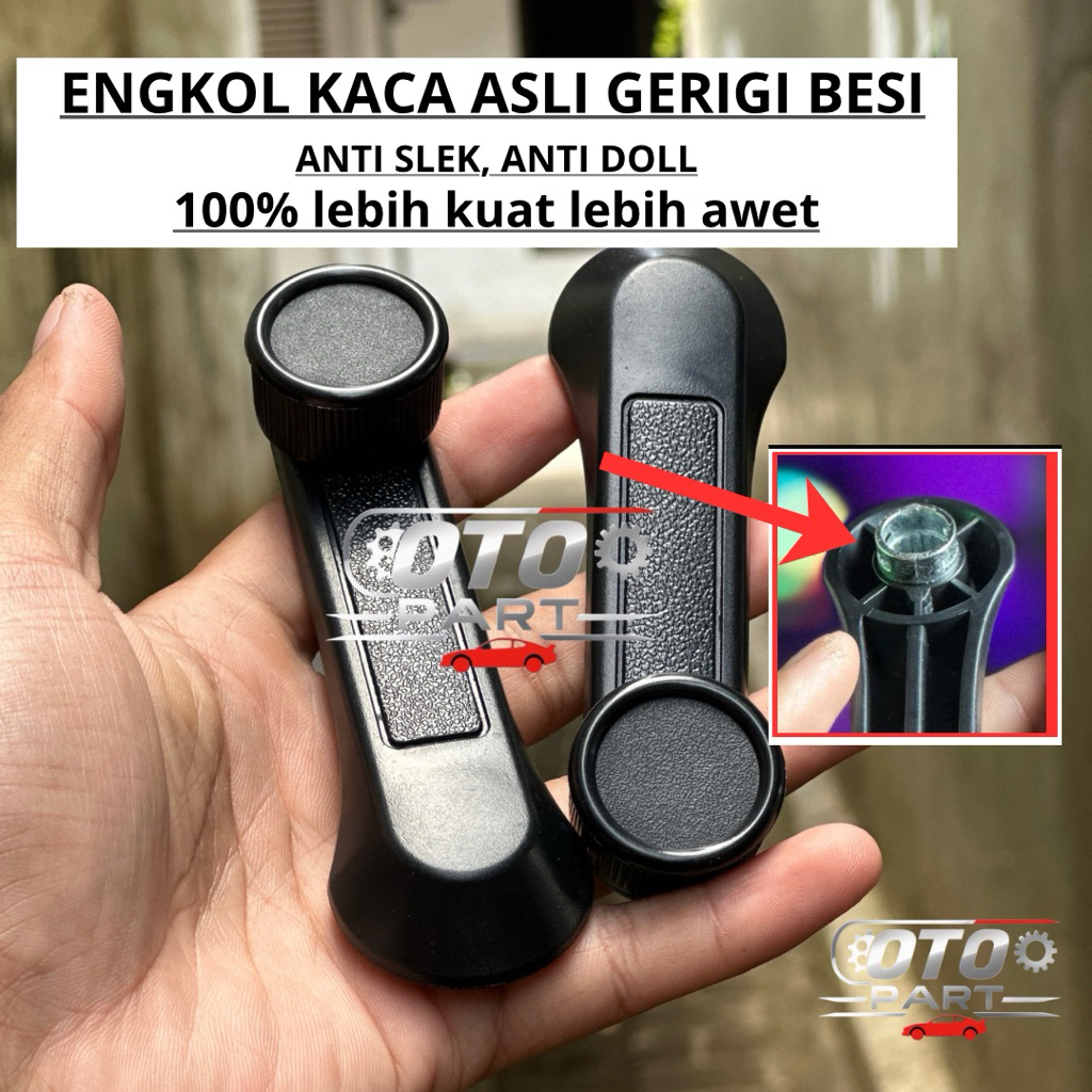 PUTARAN KACA MOBIL PANTHER KOTAK FULL GEAR BESI /ENGKOL PUTARAN KACA PINTU MOBIL PANTHER