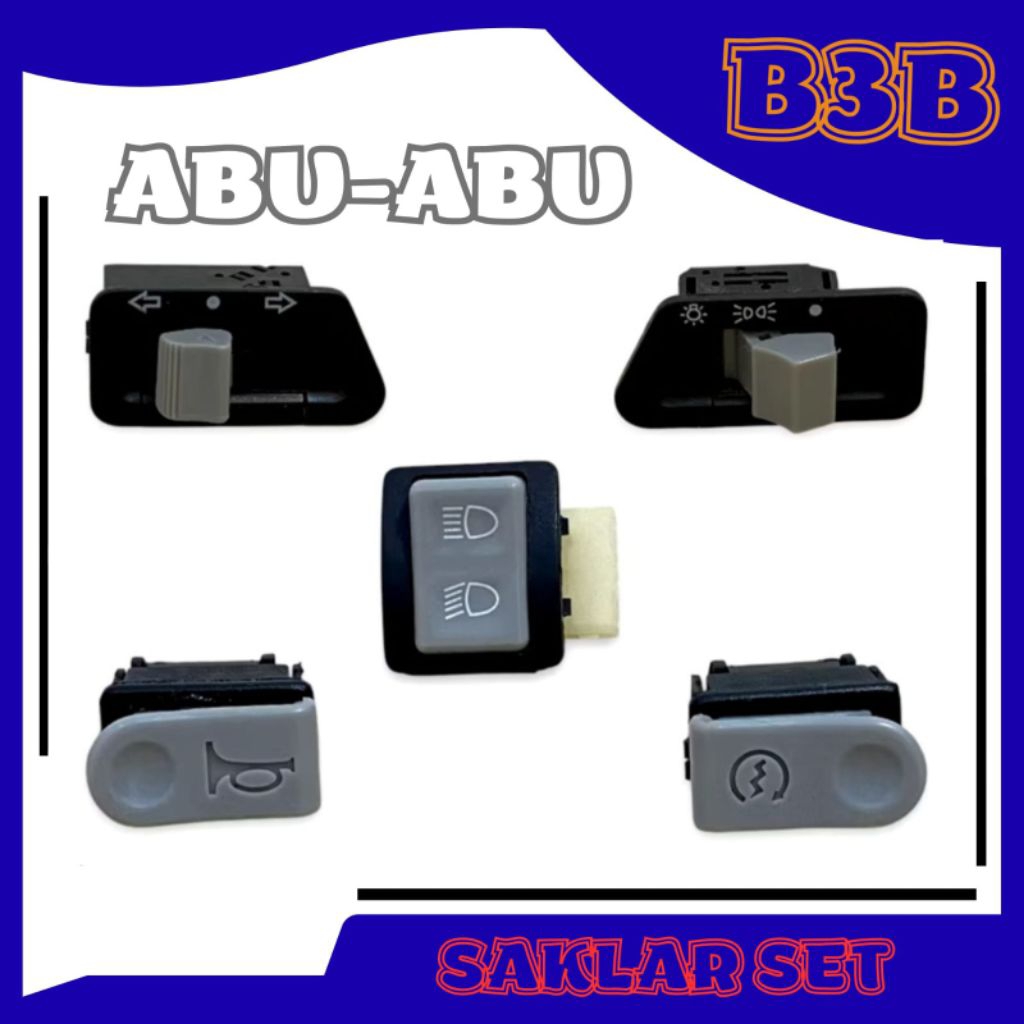 TOMBOL SAKLAR VIETNAM ABU ABU GRAY BEAT LAMA KARBU / VARIO 110 KARBU CW / SUPRA X 125 BATMAN NEW / S