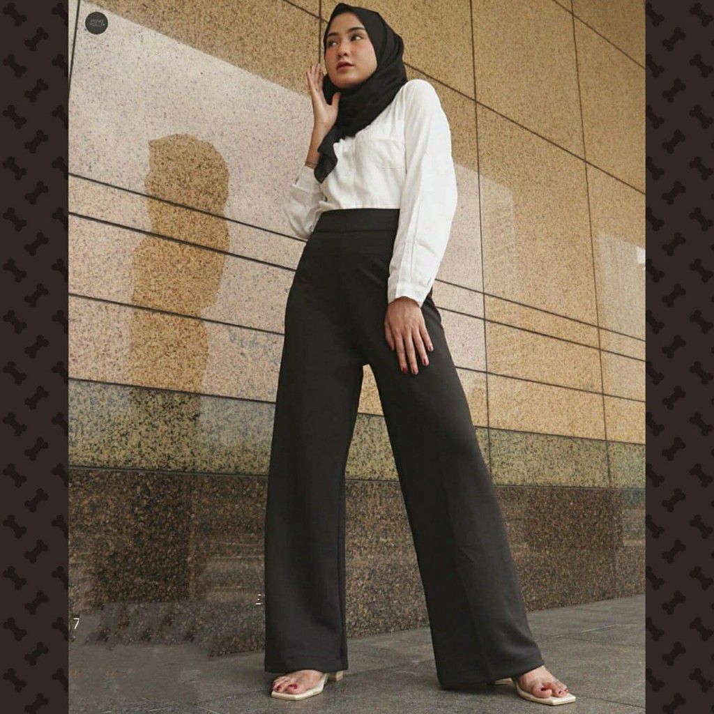 KULOT SCUBA PREMIUM PUTIH // KULOT SCUBA PREMIUM TEBAL // CELANA WANITA TERBARU 2025 FASHION KOREA /