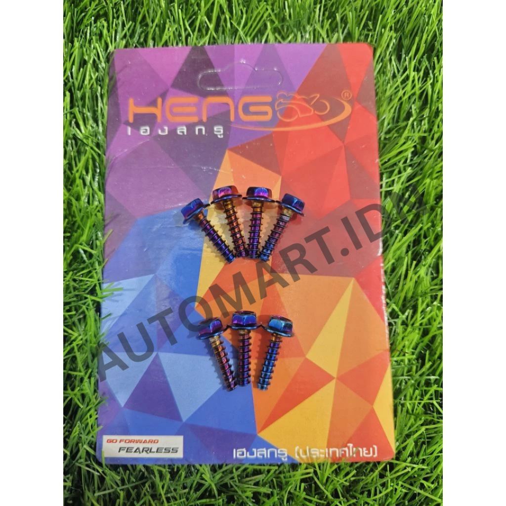 Paket 7 Baut Filter Oli 2 Kunci Biru Vario 125 150 Scoopy Beat Vario 110 – Baut Tutup Filter Oli