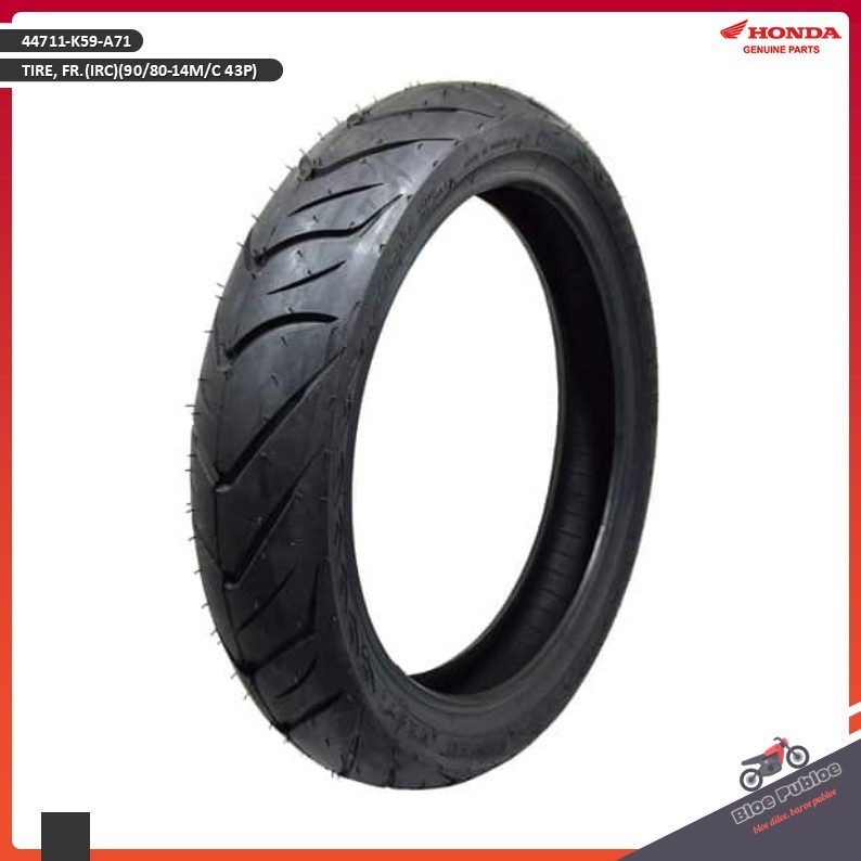 Ban Depan Honda New Vario 125 Tubles/44711K59A71/TIRE, FR.(IRC)(90/80-14M/C 43P)