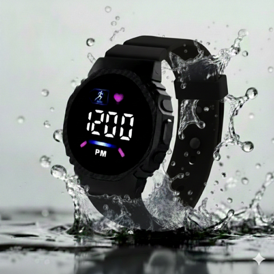 jam tangan anak laki laki sd tk sport anti air