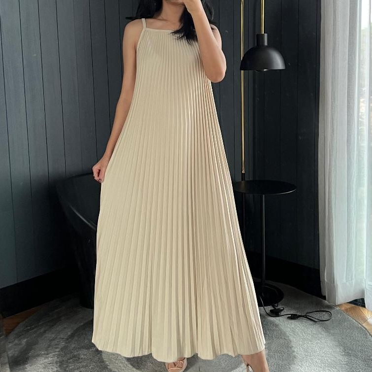 Dress Plisket Mayung / Dress Plisket Maxi / Dress Plisket Muslim