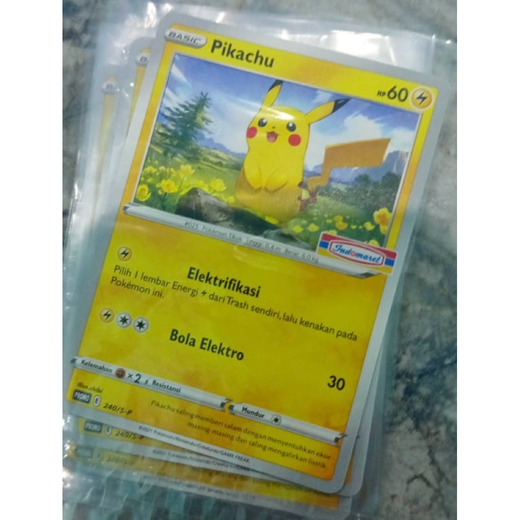 Card Pikachu