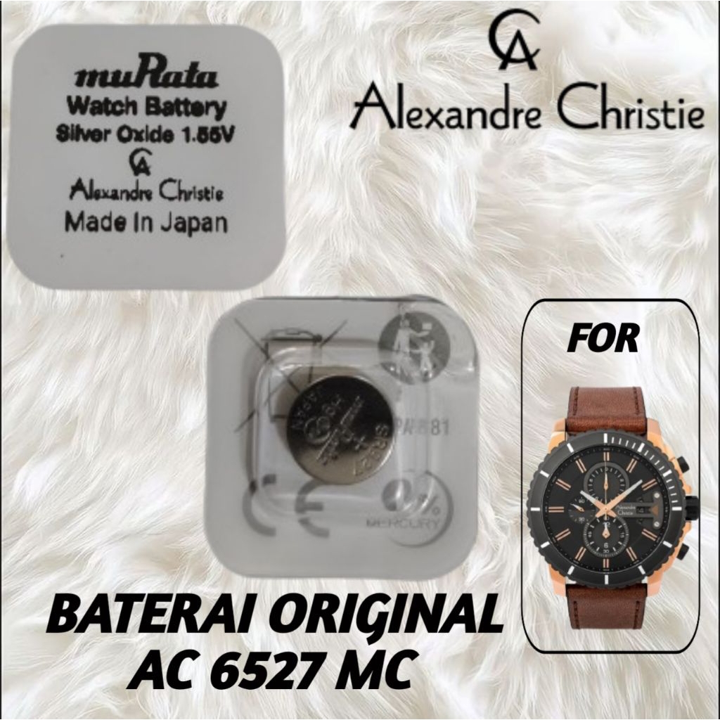 Baterai Alexandre Christie original 6527 MC