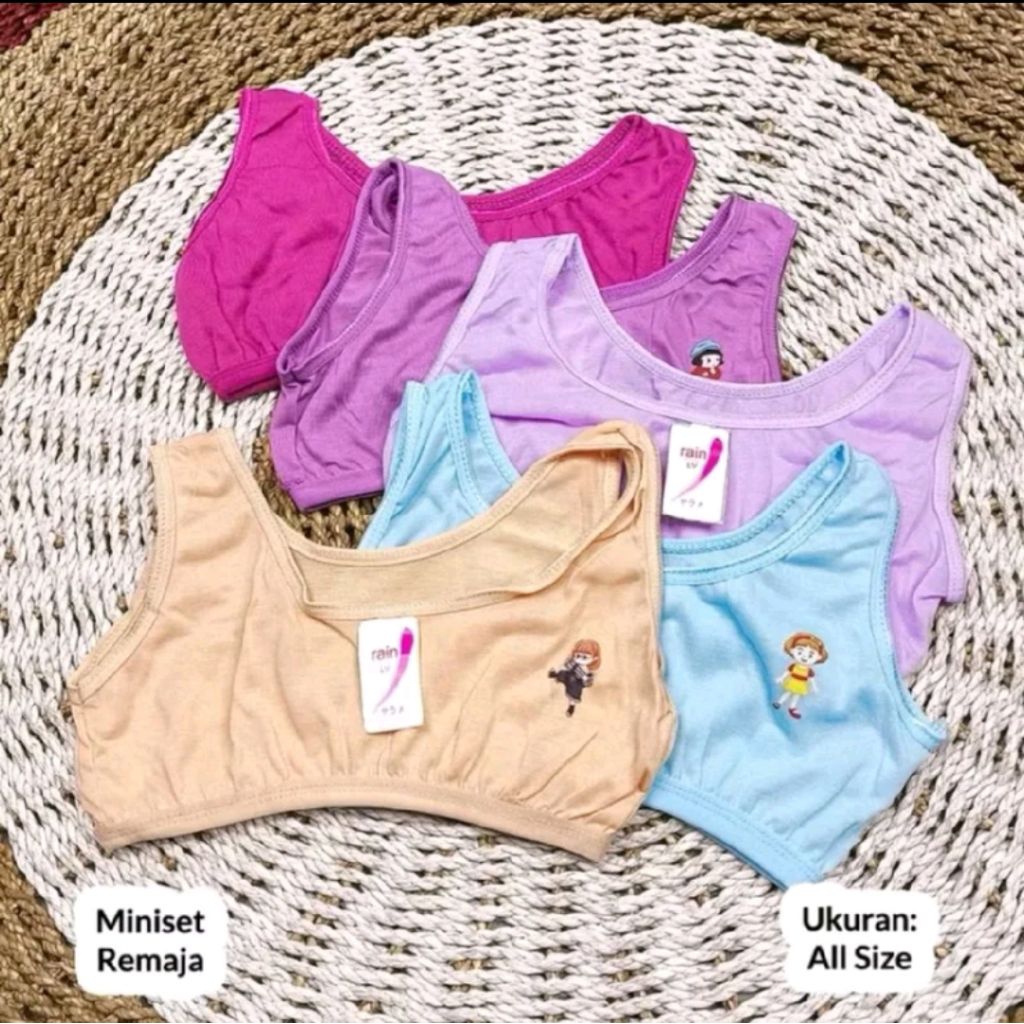1 pcs mini set anak remaja SD SMP / bra miniset anak kekinian