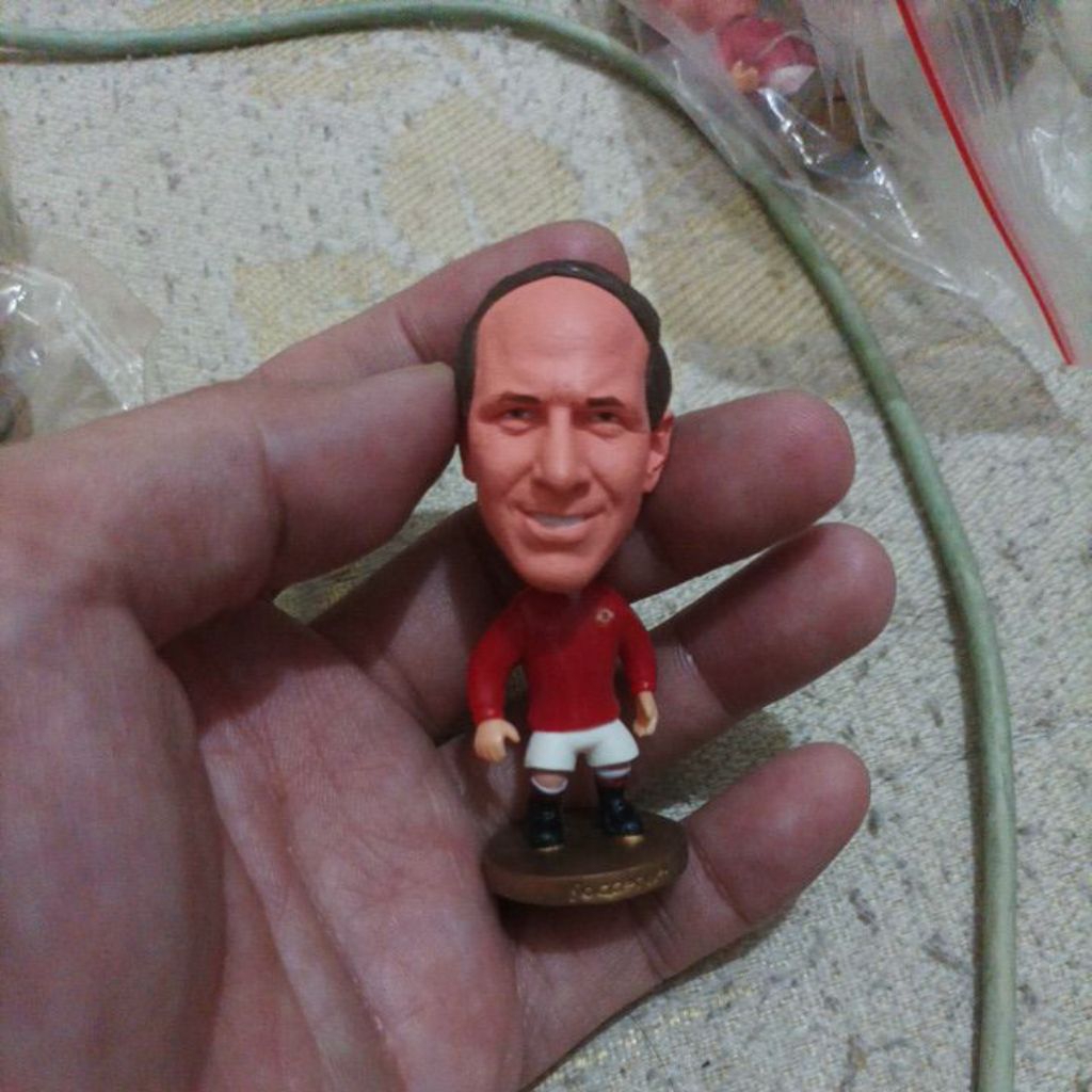 Action Figure Bobby Charlton Manchester United Soccerwe