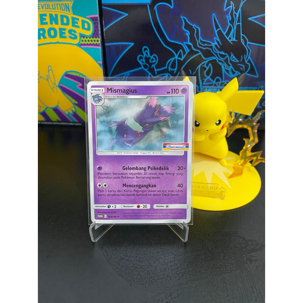 POKEMON TCG INDONESIA MISMAGIUS PROMO INDOMARET 163/SM-P