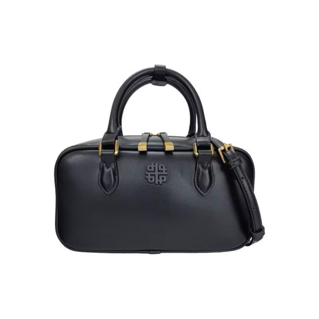 (Bukan Preloved) Tas Wanita Hush Puppies Claire Satchel Black Top Handle Bag Hush Puppies Sling Bag 