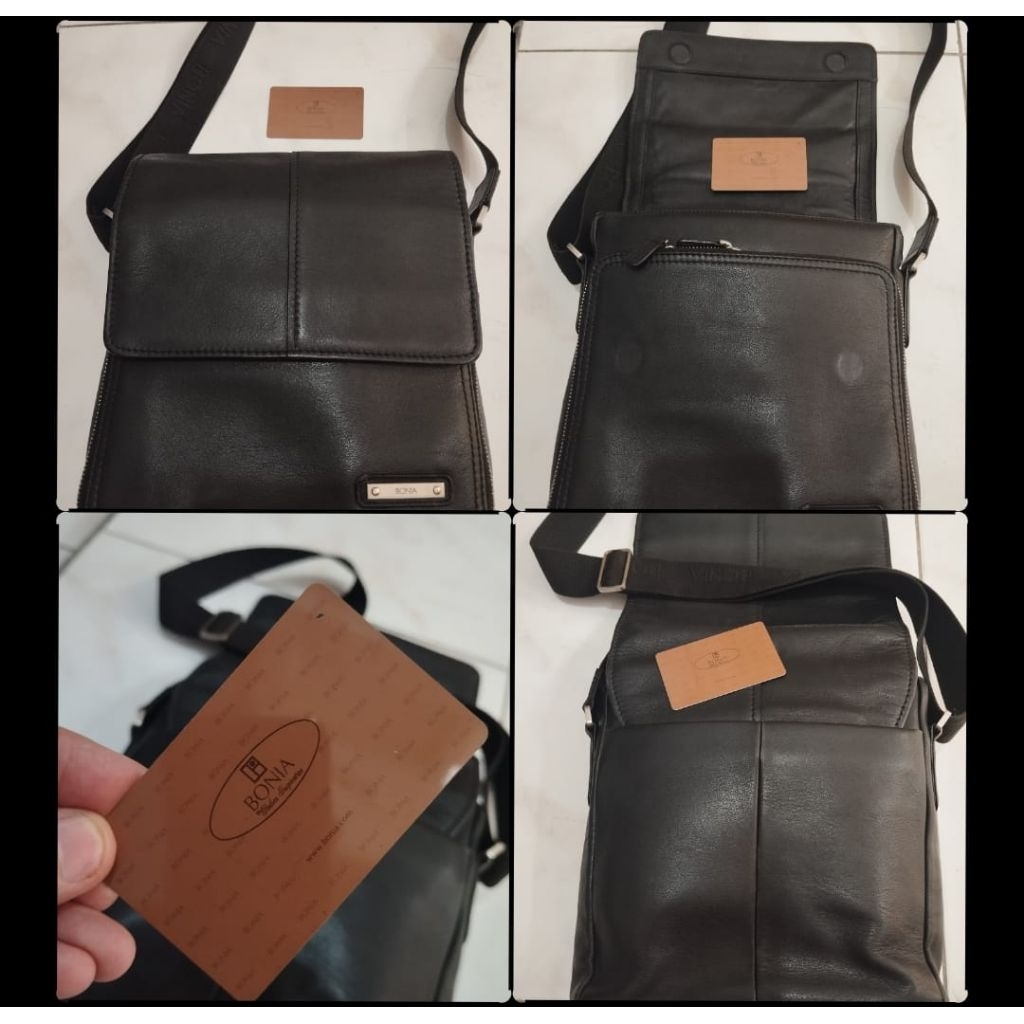 tas kulit ori bonia