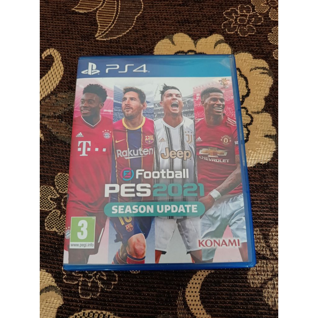 BD PES 2021 PS4 Ori Region 2 | Kaset Original | Mulus