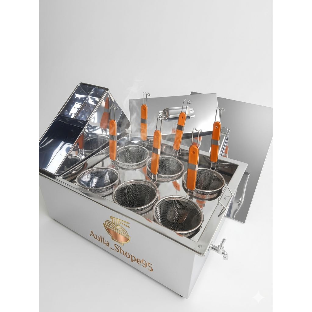 PANCI MIE AYAM 6 LUBANG/DANDANG MIE AYAM 6 LUBANG SARINGAN/TONG MIE AYAM 6 LUBANG